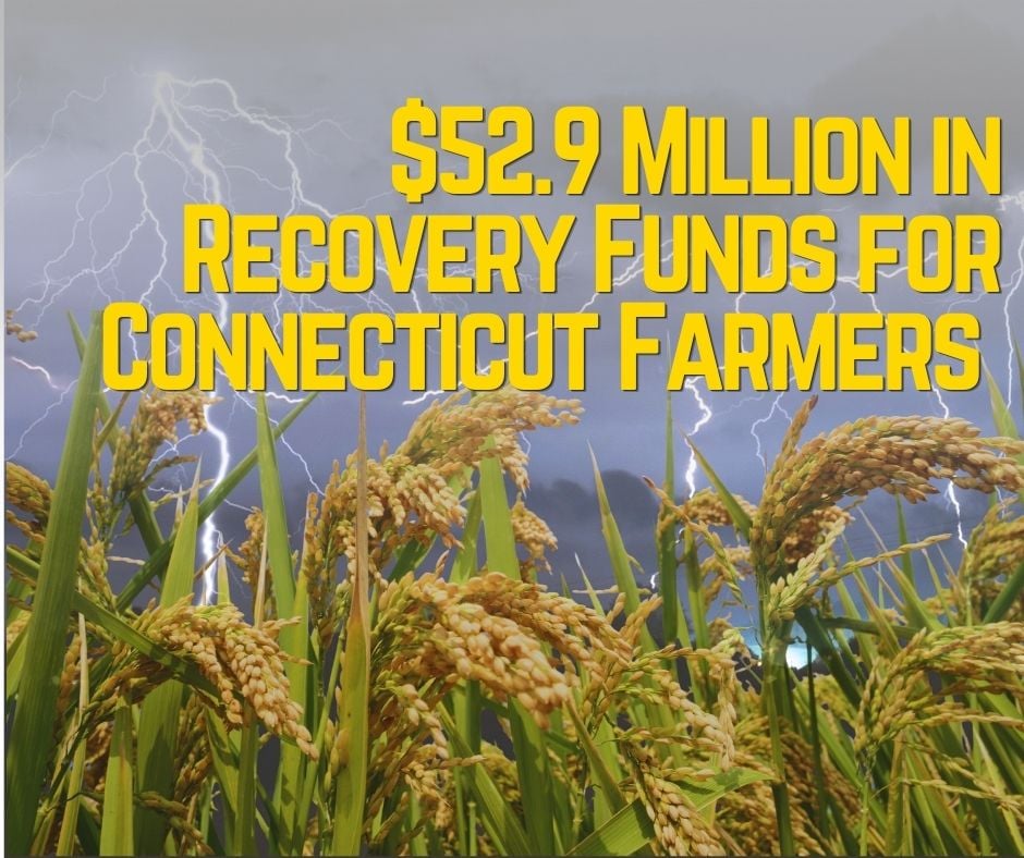 DoAg Announces Partnership with US Dept. of Ag for $52.9 Million in Recovery Funds for Connecticut Farmers